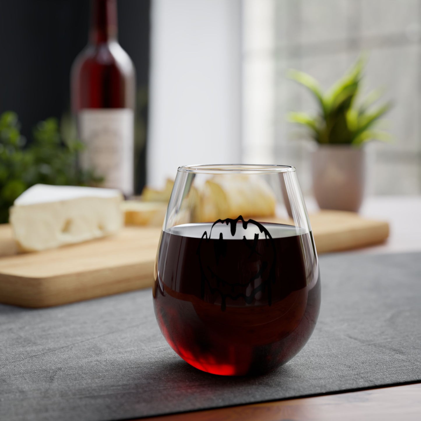 Stemless Wine Down Glass